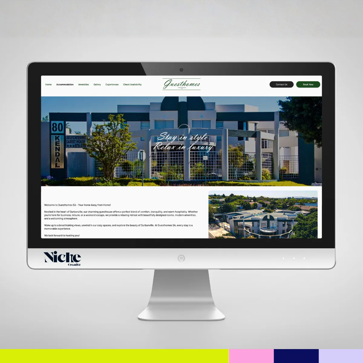 Saayman's website design